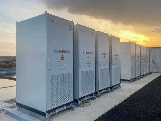JA Solar BluePlanet (JAPlanet) liquid-cooled commercial energy storage cabinet